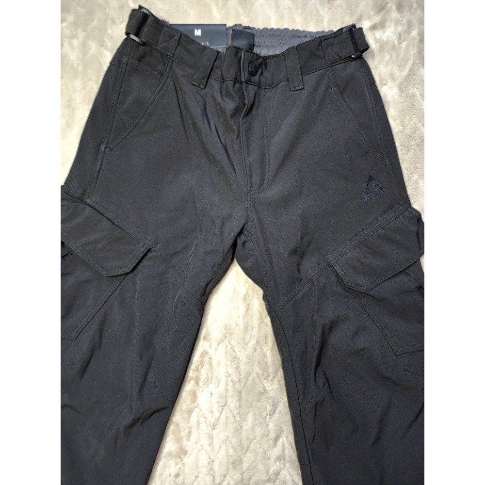 Gerry Mens Cargo Snow Pants Black Size M Outdoor Technical Trousers NWT